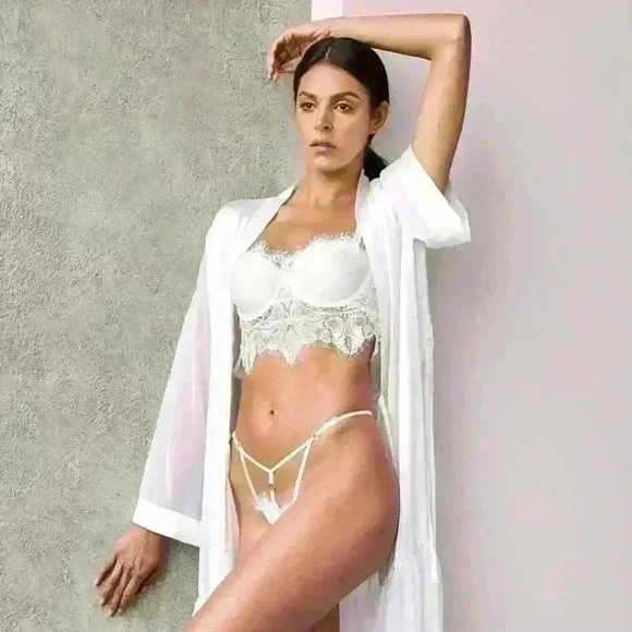 Push Up Bra  Scallop Lace Rigel by Less Is Amor - Picture 5 of 6